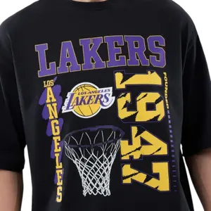 Oversized tričko LA Lakers NBA New Era image-3