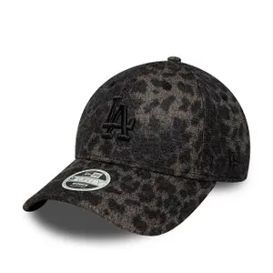 Czapka baseballowa damska Los Angeles Dodgers New Era 9Forty Cosy Leopard