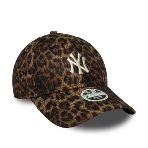 New York Yankees women's baseball cap New Era 9Forty Cosy Leopard