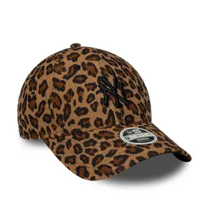 Czapka baseballowa damska New York Yankees New Era 9Forty Leopard Cord image-1