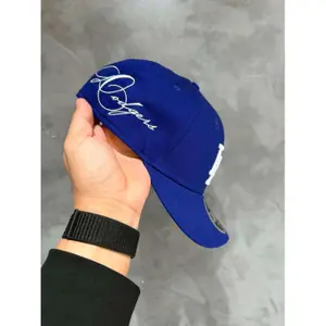 Czapka baseballowa Los Angeles Dodgers New Era 9FORTY MLB Side Script image-3