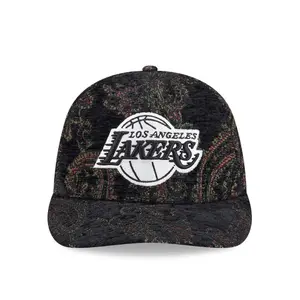Los Angeles Lakers Baseball Cap New Era 59FIFTY Jacquard Chen image-2