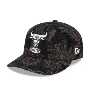 Chicago Bulls Baseball-Cap New Era 59FIFTY Jacquard Chen
