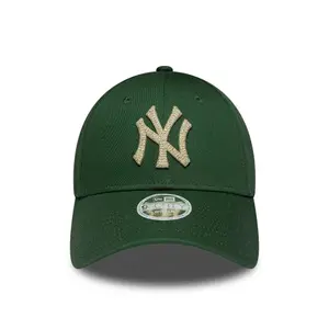 New York Yankees women's baseball cap New Era 9forty Metallic Cs image-1