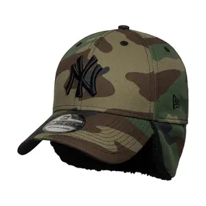 New York Yankees baseball cap New Era 39Thirty Camo Downflap image-1