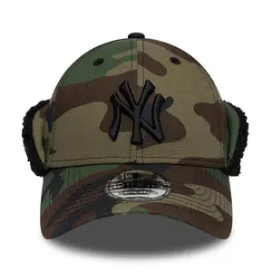 New York Yankees baseball cap New Era 39Thirty Camo Downflap image-2