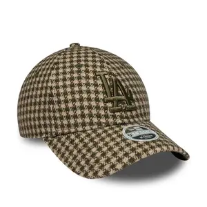 Los Angeles Dodgers baseball cap til kvinder New Era 9Forty Houndstooth MC image-1