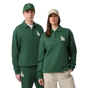 Sweatshirt 1/4 zip Los Angeles Dodgers New Era MLB
