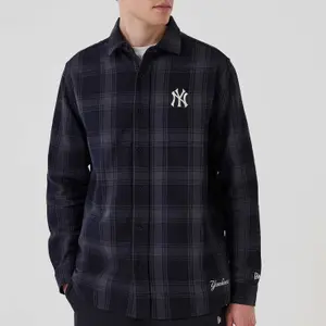 New York Yankees Long Sleeve Shirt New Era MLB Plaid image-1