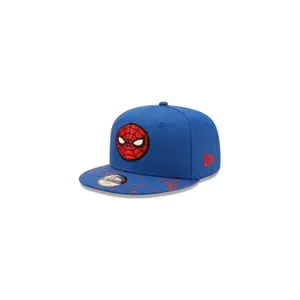 Cap 9fifty child New Era paint splat spiderman image-0