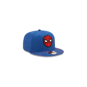 Cap 9fifty child New Era paint splat spiderman image-1