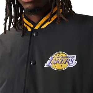 Chaqueta bomber con logotipo Los Angeles Lakers image-3