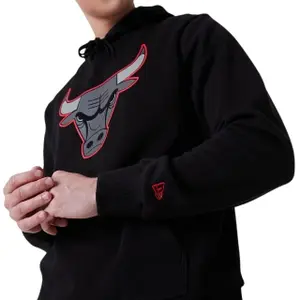 Sweatshirt à capuche Chicago Bulls Outline Logo image-3