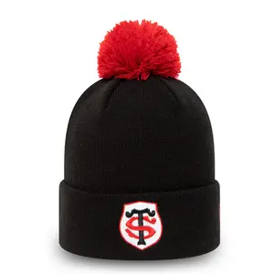 Mütze Stade Toulousain Contrast Pom image-0