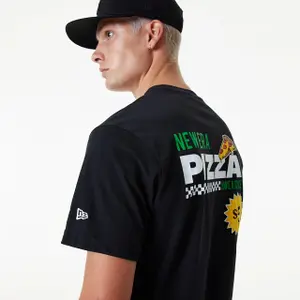 Grafisch T-shirt New Era Pizza image-6
