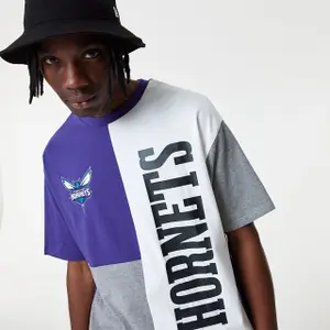 T-shirt Charlotte Hornets NBA Cut And Sew image-4