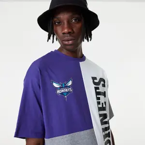 T-shirt Charlotte Hornets NBA Cut And Sew image-6