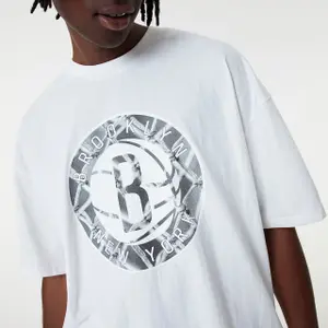 Maglietta Brooklyn Nets NBA Infill Team Logo image-2