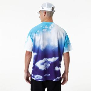 Maglietta oversize con stampa all over dei lakers sky image-1