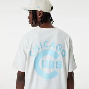 T-shirt Chicago Cubs MLB Pastel image-4