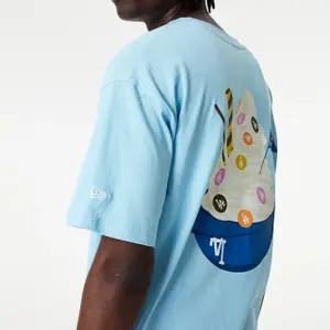 T-shirt oversize Los Angeles Dodgers MLB Ice Cream Graphique image-3