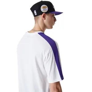 T-shirt Los Angeles Lakers NBA Color Block image-5