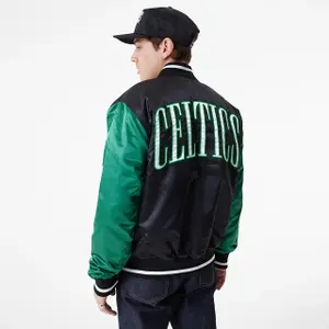 Blouson satin Boston Celtics NBA image-3