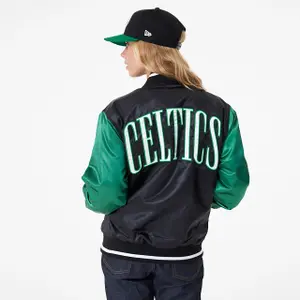 Blouson satin Boston Celtics NBA image-4