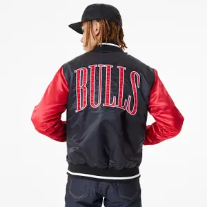 Blouson satin Chicago Bulls NBA image-2