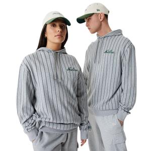 Sweatshirt à capuche avec rayures New Era image-2