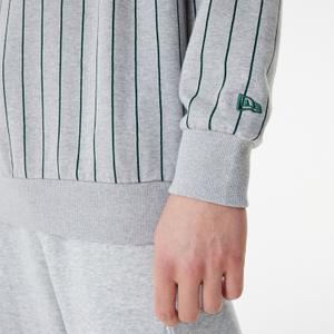 Sweatshirt à capuche avec rayures New Era image-3