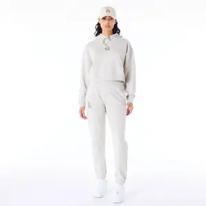 Sweatshirt à capuche crop femme Los Angeles Dodgers MLB image-1