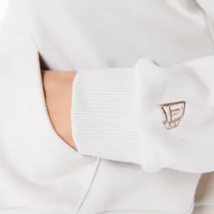 Sweatshirt à capuche crop femme Los Angeles Dodgers MLB image-3