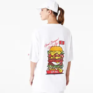 Camiseta oversize Boston Red Sox MLB Burger Graphic image-4