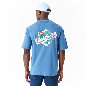 T-shirt oversize Los Angeles Dodgers MLB World Series image-1