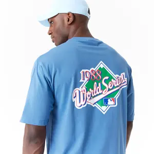 T-shirt oversize Los Angeles Dodgers MLB World Series image-3