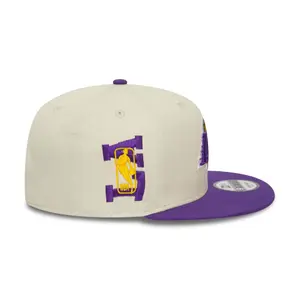 Casquette snapback New Era 9FIFTY Los Angeles Lakers NBA Logo image-3