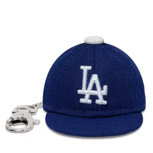 Dodgers mini cap keychain MLB image-1