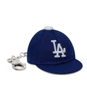 Dodgers mini cap keychain MLB image-2