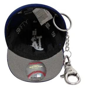 Dodgers mini cap keychain MLB image-4