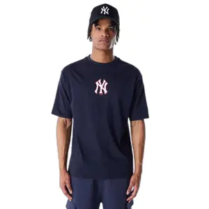 T-shirt med överdimensionerad storlek New York Yankees MLB World Series image-0