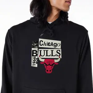 Sweatshirt med huva Chicago Bulls image-2