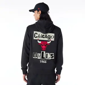 Sweatshirt med huva Chicago Bulls image-1