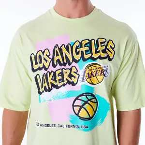 T-shirt Los Angeles Lakers Retro Graphic image-3