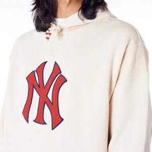 Sweatshirt com capuz de grandes dimensões New York Yankees MLB Rib Infill image-4