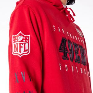 Sweatshirt com capuz de grandes dimensões San Francisco 49ers NFL Patch image-5