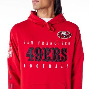 Sweatshirt com capuz de grandes dimensões San Francisco 49ers NFL Patch image-3