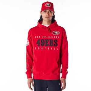 Sweatshirt com capuz de grandes dimensões San Francisco 49ers NFL Patch image-0