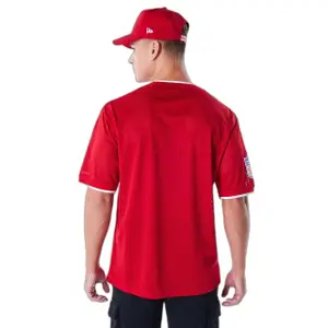 Camiseta oversize San Francisco 49ers NFL Mesh image-1