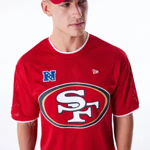 Camiseta oversize San Francisco 49ers NFL Mesh image-3